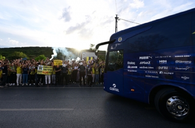 Fenerbahçe'ye taraftardan tam destek