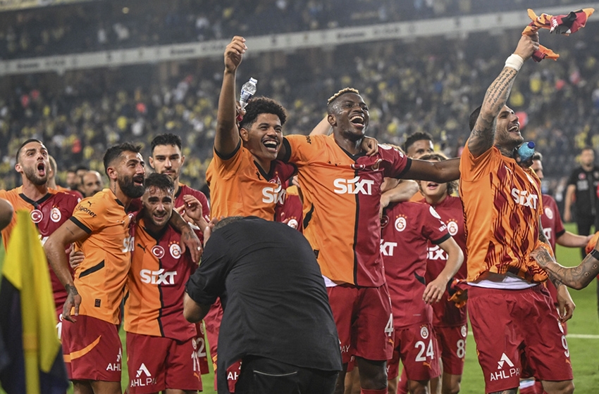 Saracoğlu'nun göbeğinde Galatasaray sevinci