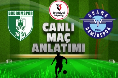 Bodrumspor - Adana Demirspor | CANLI