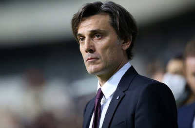 Vincenzo Montella tribünde