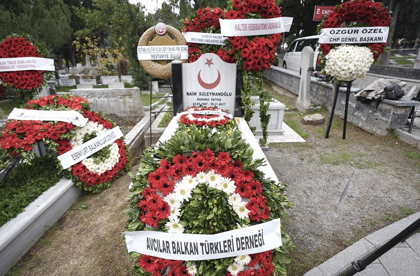 Naim Süleymanoğlu unutulmadı