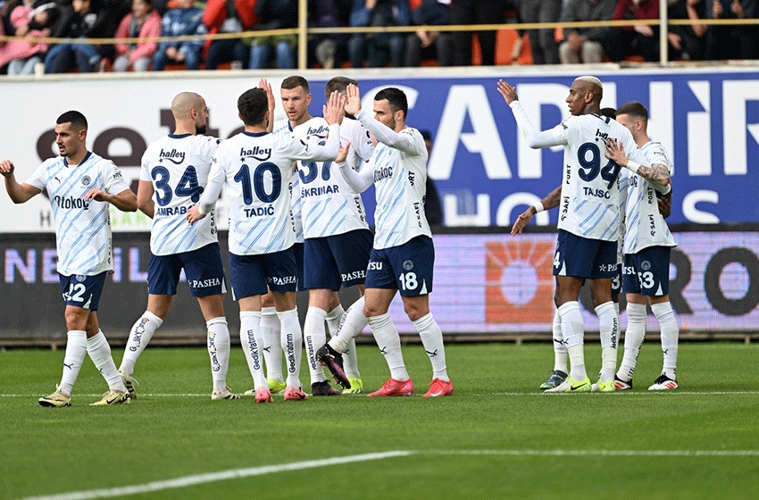 Alanyaspor - Fenerbahçe: 0-2 (MAÇ SONUCU)