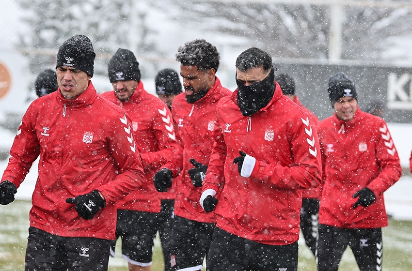 Sivasspor'da Gaziantep FK hazırlığı sürdü