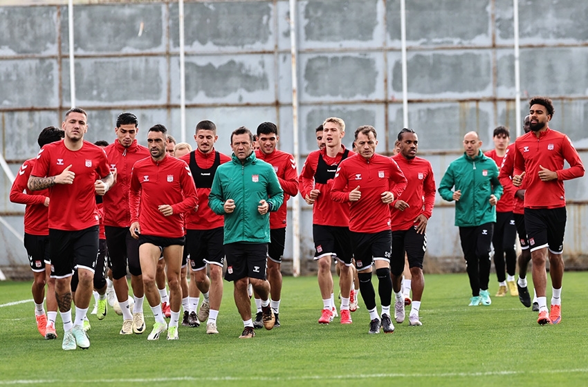 Sivasspor, Rizespor'a hazırlanıyor