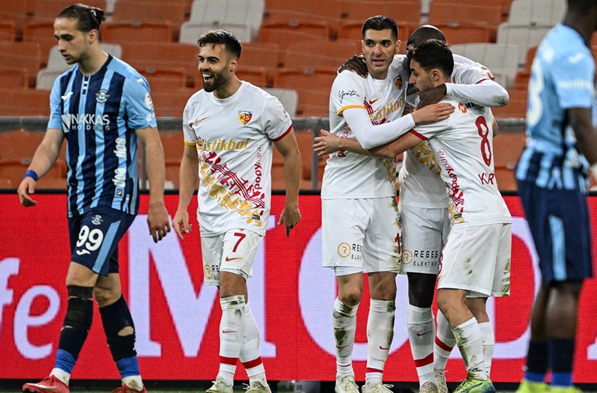 Adana Demirspor - Kayserispor: 0-2 (MAÇ SONUCU)