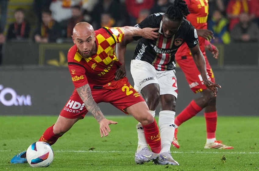 Göztepe - Gaziantep FK: 1-1 (MAÇ SONUCU)