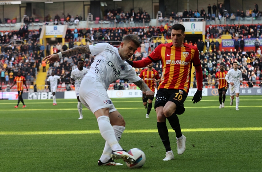 Kayserispor-Kasımpaşa:1-0 (MAÇ SONUCU)