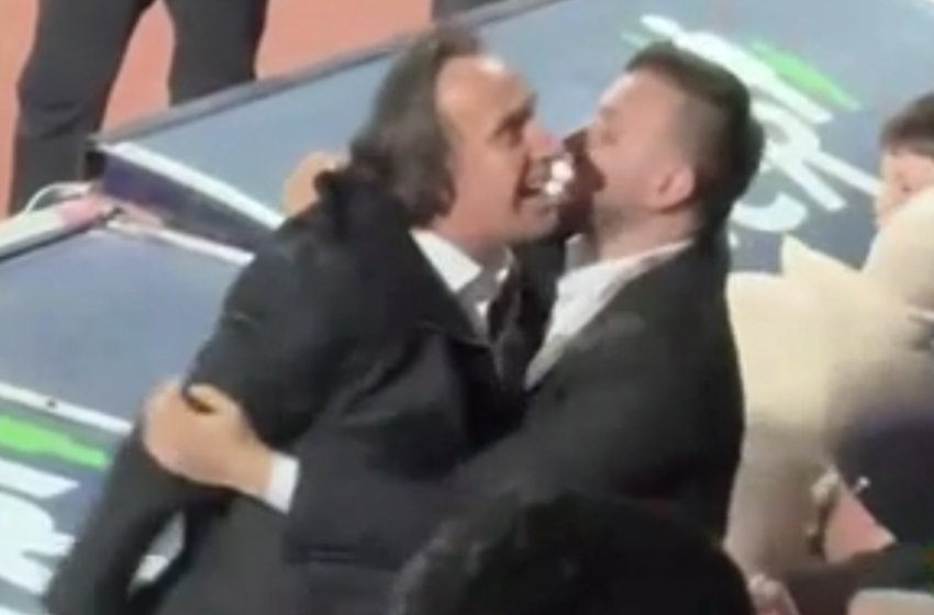 Murat Özkaya kendi taraftarıyla tartıştı