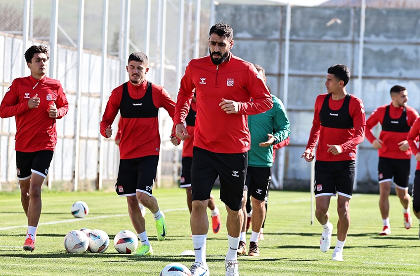 Sivasspor, Galatasaray maçının hazırlıklarına başladı