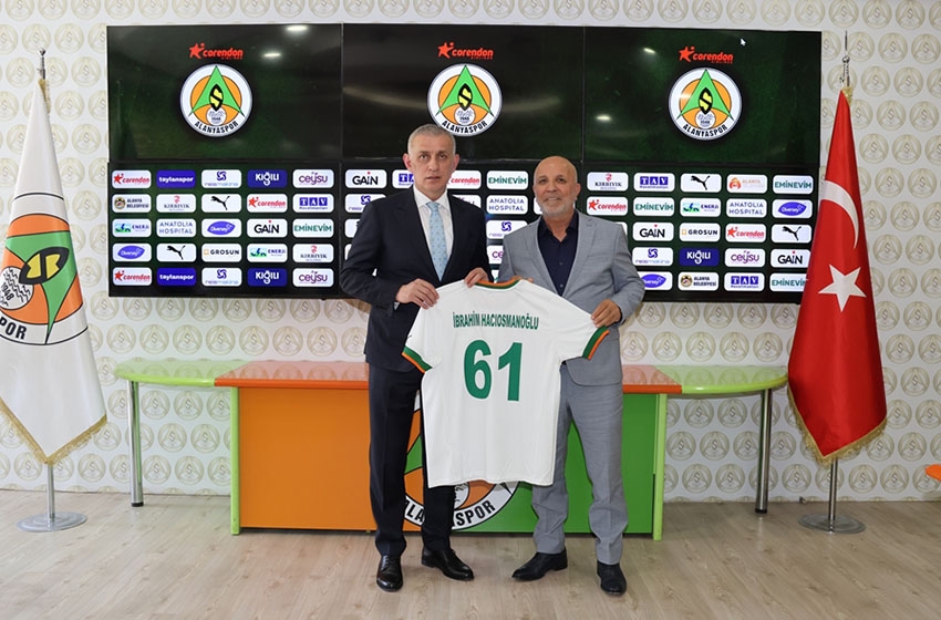 Hacıosmanoğlu'ndan Alanyaspor'a destek