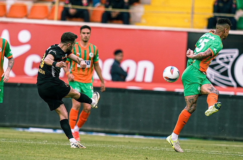 Alanyaspor-Kayserispor:1-1 (MAÇ SONUCU)