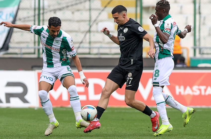 Konyaspor-Çaykur Rizespor: 2-1 (MAÇ SONUCU)