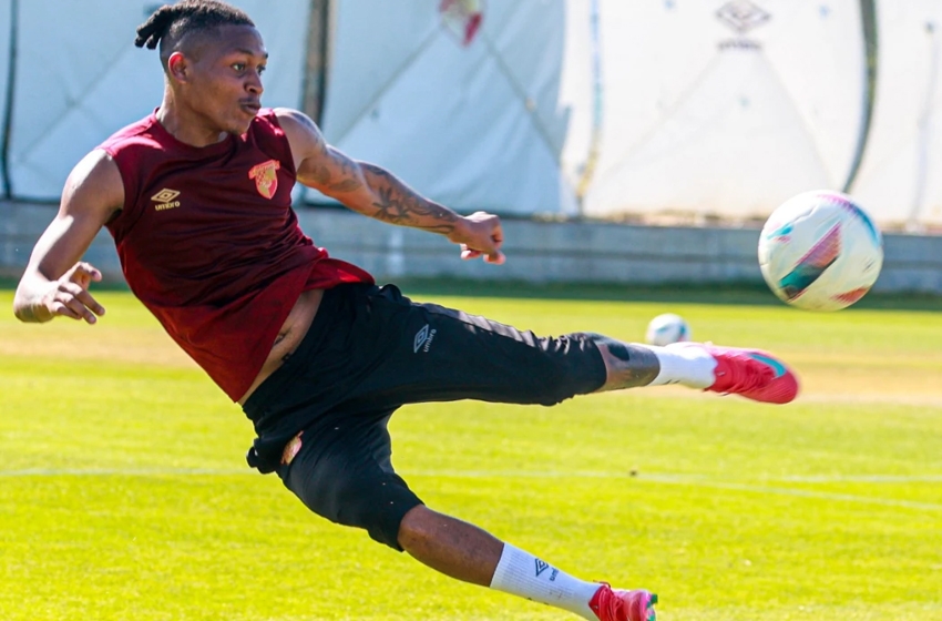 Göztepe savunma ve hücum çalıştı