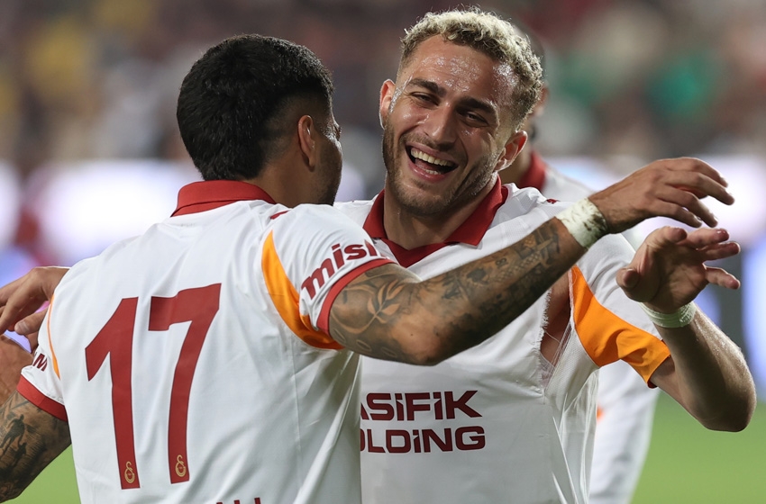 Galatasaray, Gaziantep'i Barış Alper'in harika performansıyla yendi
