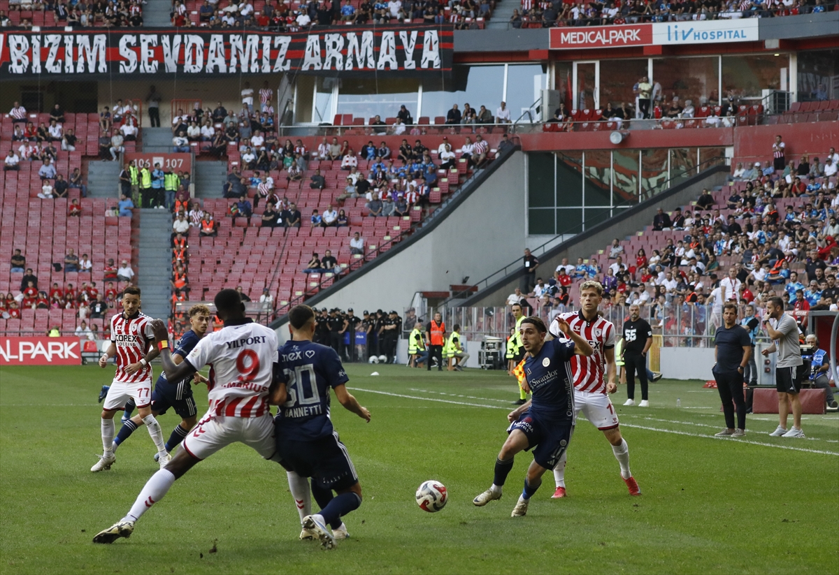 Samsunspor - Antalyaspor maç görüntüsü