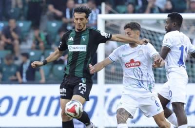  Kocaelispor-Çaykur Rizespor: 1-1 (MAÇ SONUCU)