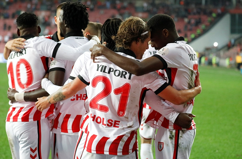 Samsunspor-Fatih Karagümrük:3-2 (MAÇ SONUCU)