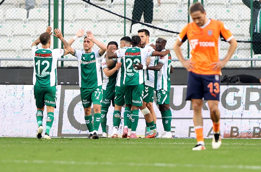 Konyaspor - Başakşehir: 2-1 (MAÇ SONUCU)