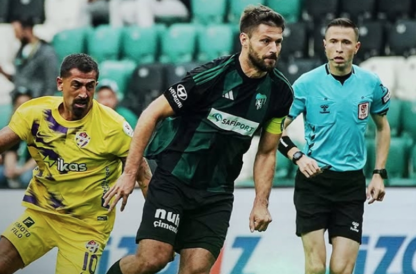 Kocaelispor- Eyüpspor: 1-0 (MAÇ SONUCU)