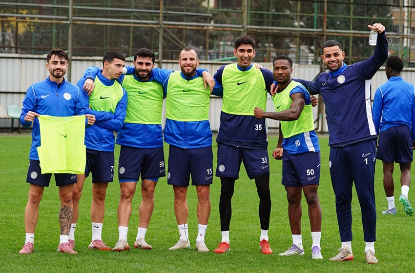 Çaykur Rizespor'da Trabzonspor mesaisi
