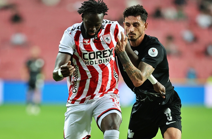 Samsunspor - Çaykur Rizespor: 1-1 (MAÇ SONUCU)