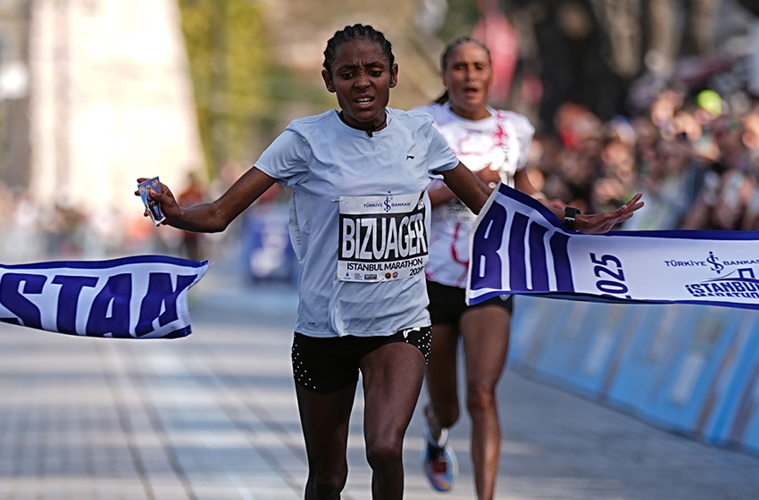 47. İstanbul Maratonu'nun kadınlarda kazanan ismi Bizuager Aderra oldu