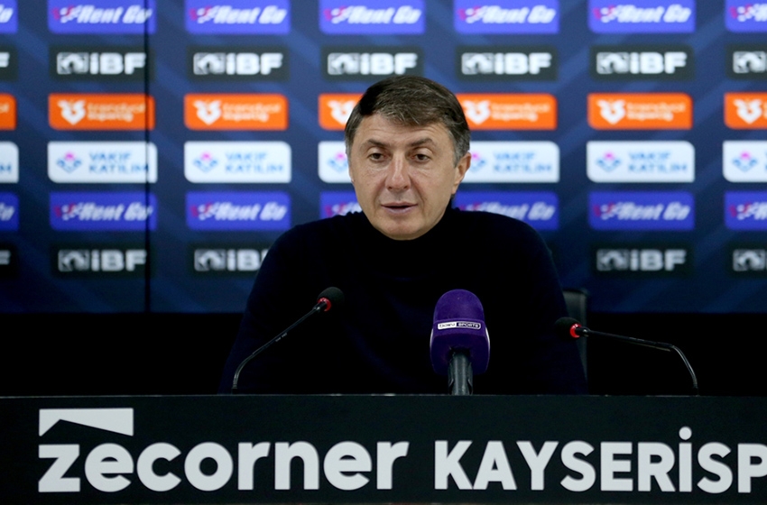 Şota Arveladze, Kayserispor'u tebrik etti