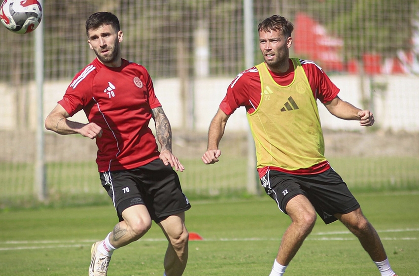 Erol Bulut yönetimindeki Antalyaspor, Beşiktaş'a çalıştı