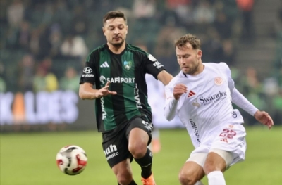 Kocaelispor - Antalyaspor: 2-1 (MAÇ SONUCU)