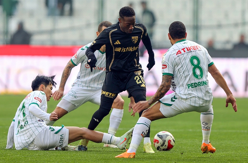 Konyaspor-Kayserispor:1-1 (MAÇ SONUCU)