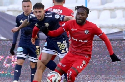 Erzurumspor FK - Arca Çorum FK: 1-0 (MAÇ SONUCU)