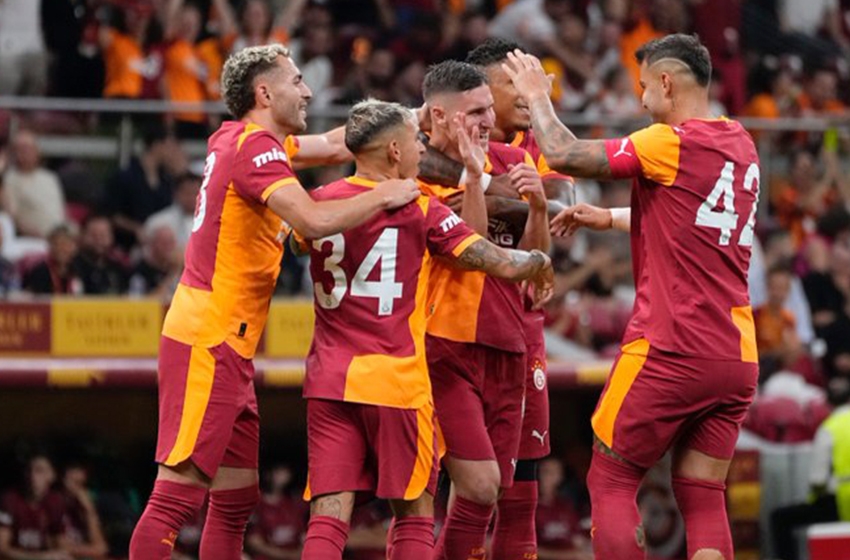  Galatasaray takım halinde rakip ceza sahasını seviyor
