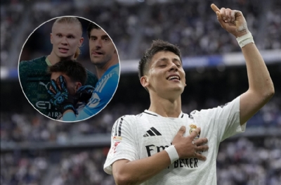 Arda'nın paylaşımına Courtois ve Haaland'dan yorum! Özür dilerim abi!