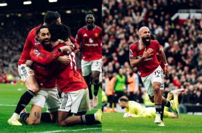 Kırmızı şeytanlar City'i sahadan sildi