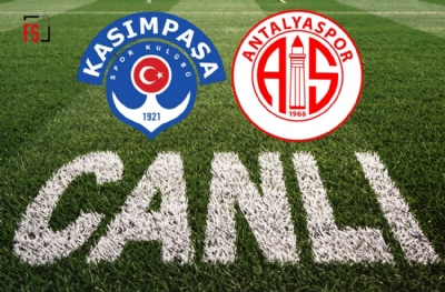 Kasımpaşa-Antalyaspor (CANLI ANLATIM)