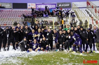 Boluspor - SMS Grup Sarıyer: 1-2 (MAÇ SONUCU)