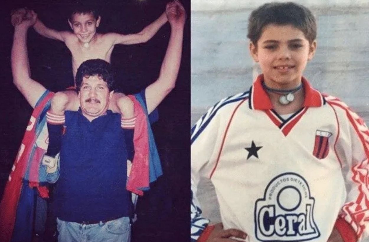 Babasının sırtındaki çocuğu tanıyan var mı?