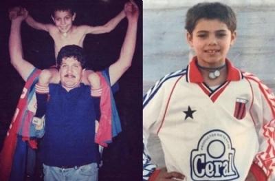 Babasının sırtındaki çocuğu tanıyan var mı?