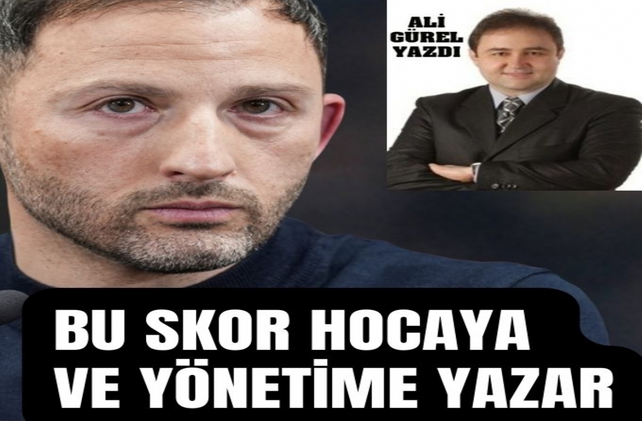 BU SKOR HOCAYA VE YÖNETİME YAZAR!