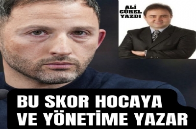 BU SKOR HOCAYA VE YÖNETİME YAZAR!