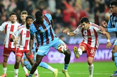 Antalyaspor-Trabzonspor: 1-1 (MAÇ SONUCU)