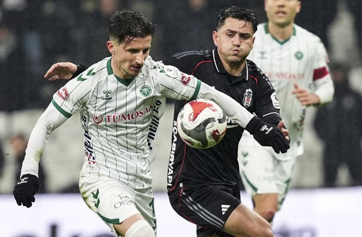 Beşiktaş-Konyaspor: 2-1 (MAÇ SONUCU)