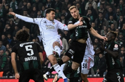 Kocaelispor-Beşiktaş: 1-1 (MAÇ SONUCU)