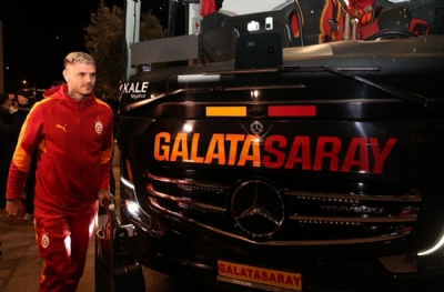 Galatasaray kafilesi Rize'ye geldi