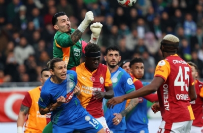 Çaykur Rizespor - Galatasaray: 0-3 (MAÇ SONUCU)