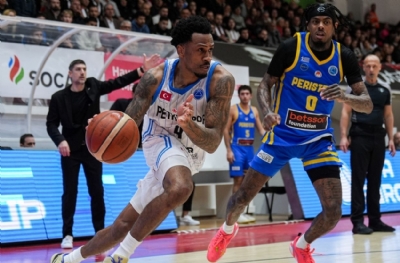 Aliağa Petkimspor - Peristeri: 85-87 (MAÇ SONUCU)