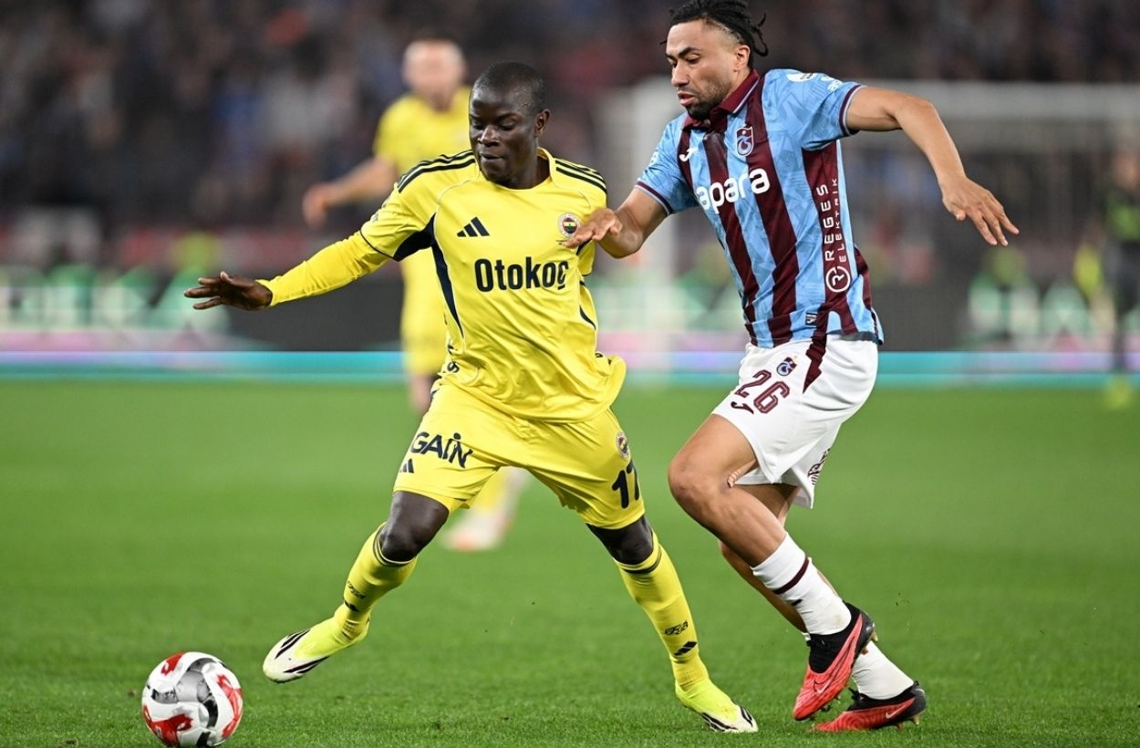 Trabzonspor'un gladyatörü! Fenerbahçe'nin orta sahasını ham yaptı