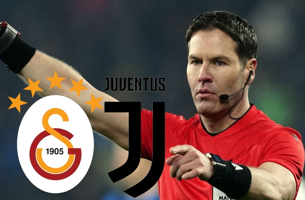  Galatasaray - Juventus maçı hakeminin Türk takımlarına tavrı
