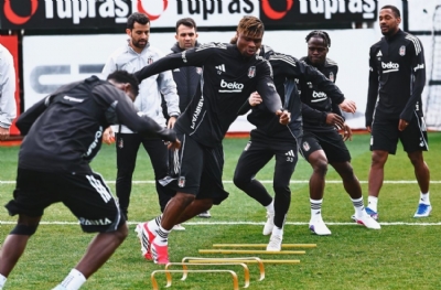 Beşiktaş, Kocaelispor maçı hazırlıklarına devam etti