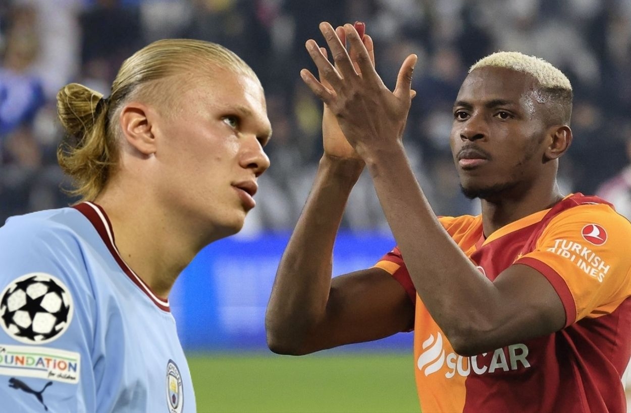 Dünyanın en iyi forvetleri takipleşiyor: Haaland-Osimhen!